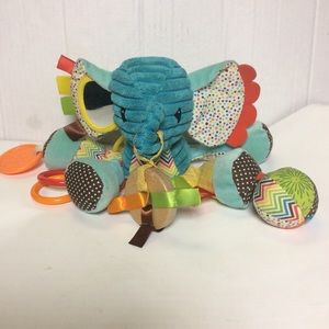 Infantino Playtime Elephant Security Cuddle Toy